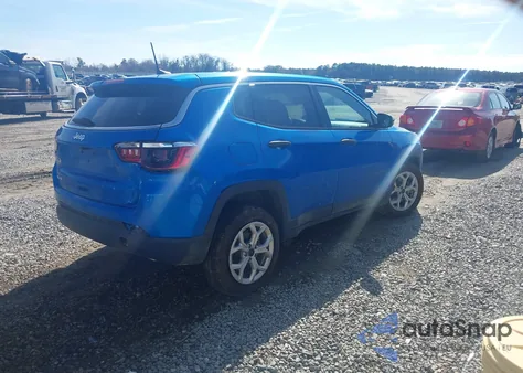 2025 Jeep Compass Sport из США, поврежденный, VIN 3C4NJDAN5ST528384